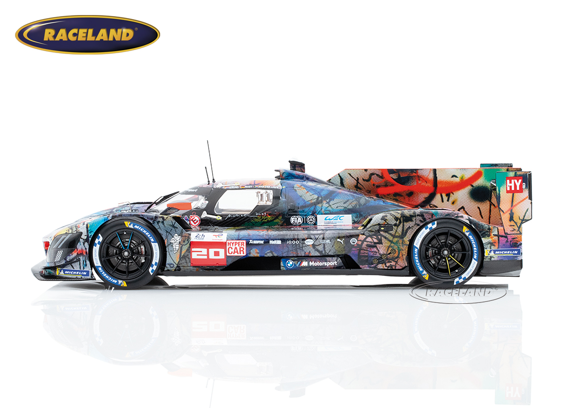 BMW M Hybrid V8 LMDh Team WRT Art Car Julie Mehretu Le Mans 2024