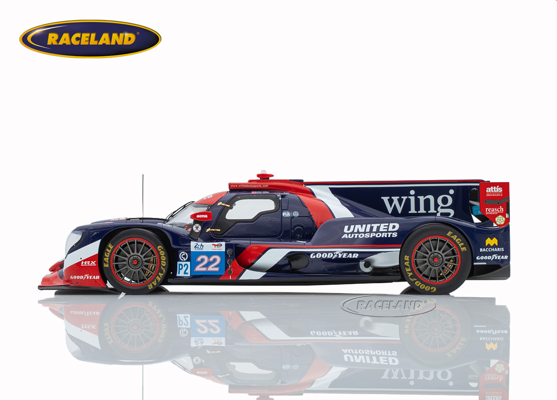 Oreca 07 Gibson United Autosports winner LMP2 15° Le Mans 2024