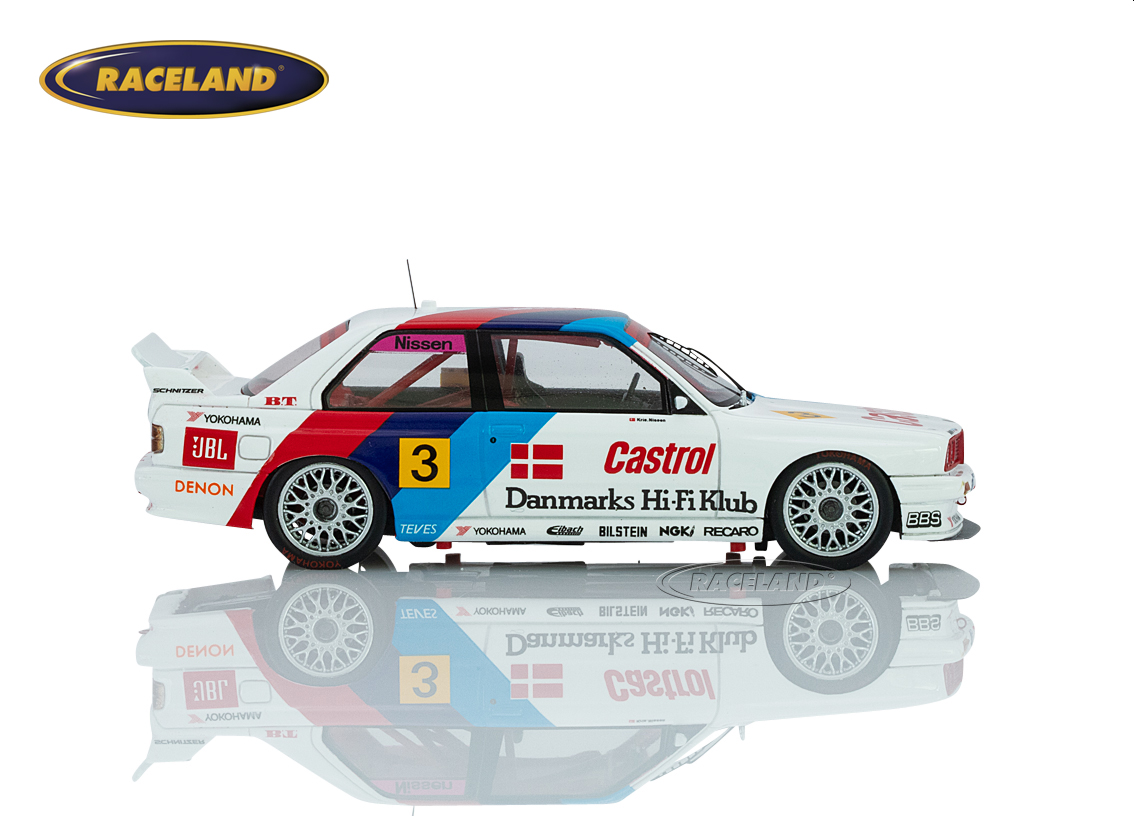 BMW M3 E30 Schnitzer Castrol winner GP Denmark Jyllandsringen 1991