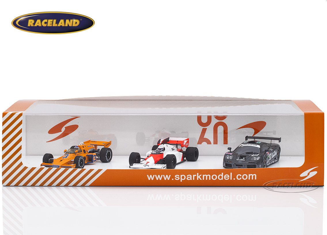 McLaren Triple Crown gift set winner Indy 500, Le Mans 24H and F1