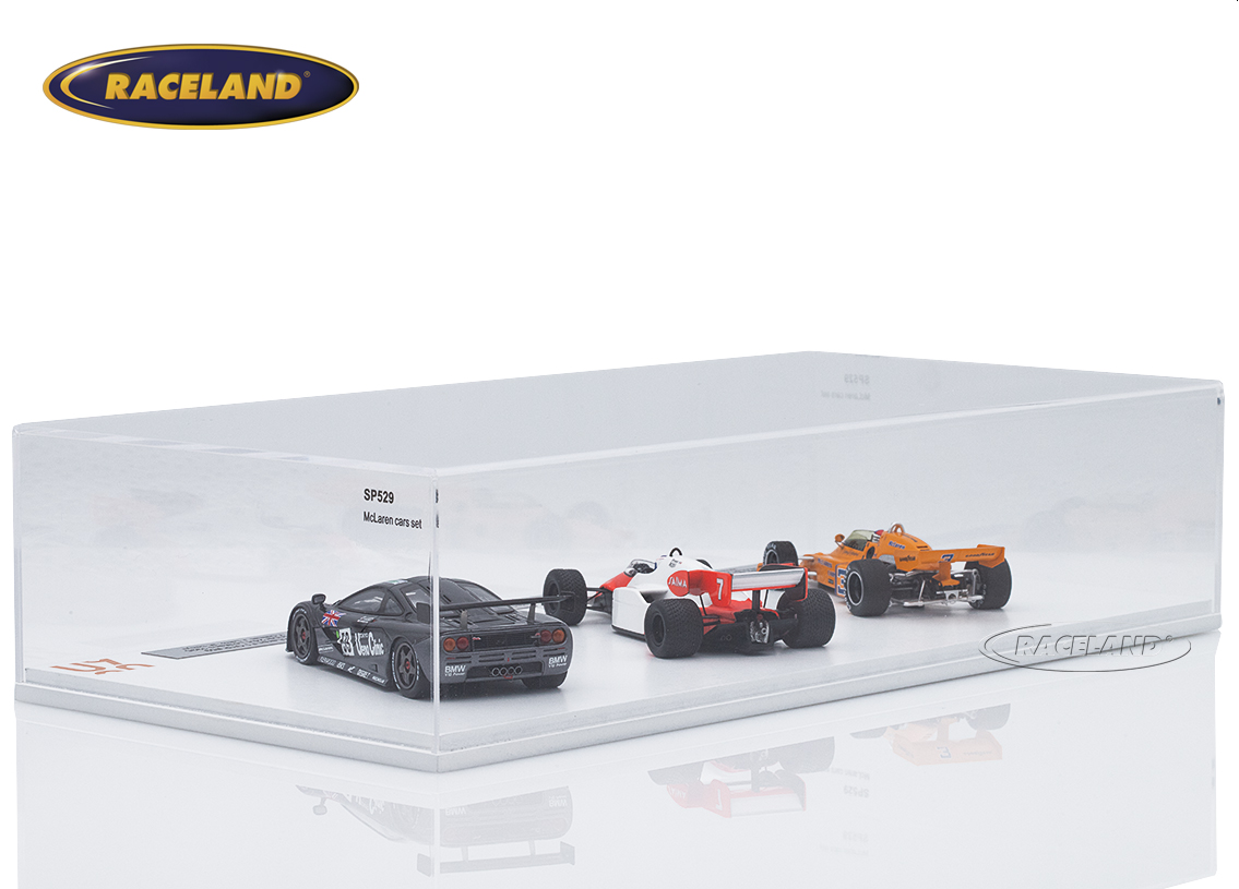 McLaren Triple Crown gift set winner Indy 500, Le Mans 24H and F1