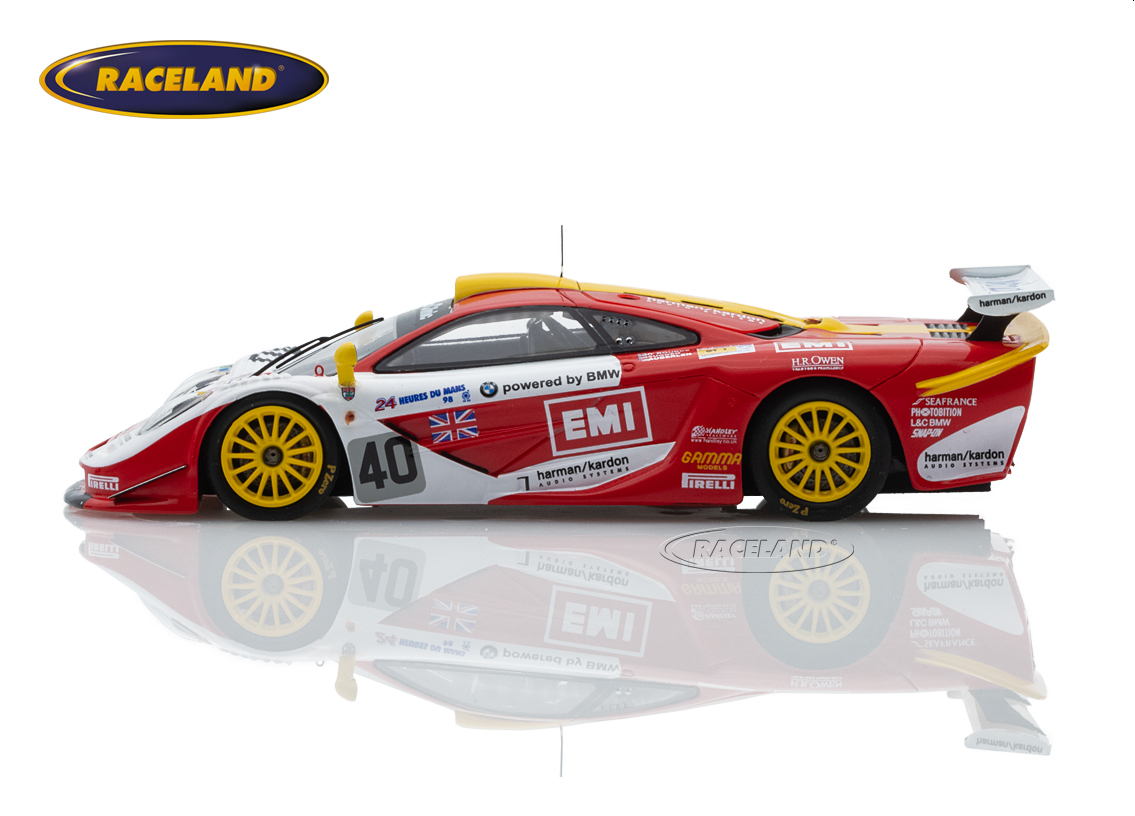 McLaren F1 GTR BMW V12 Davidoff EMI 4° Le Mans 1998