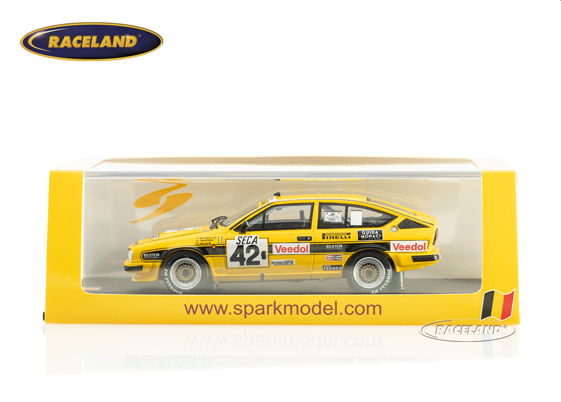 Alfa Romeo Alfetta GTV6 Luigi Racing 11° 24H Spa 1983