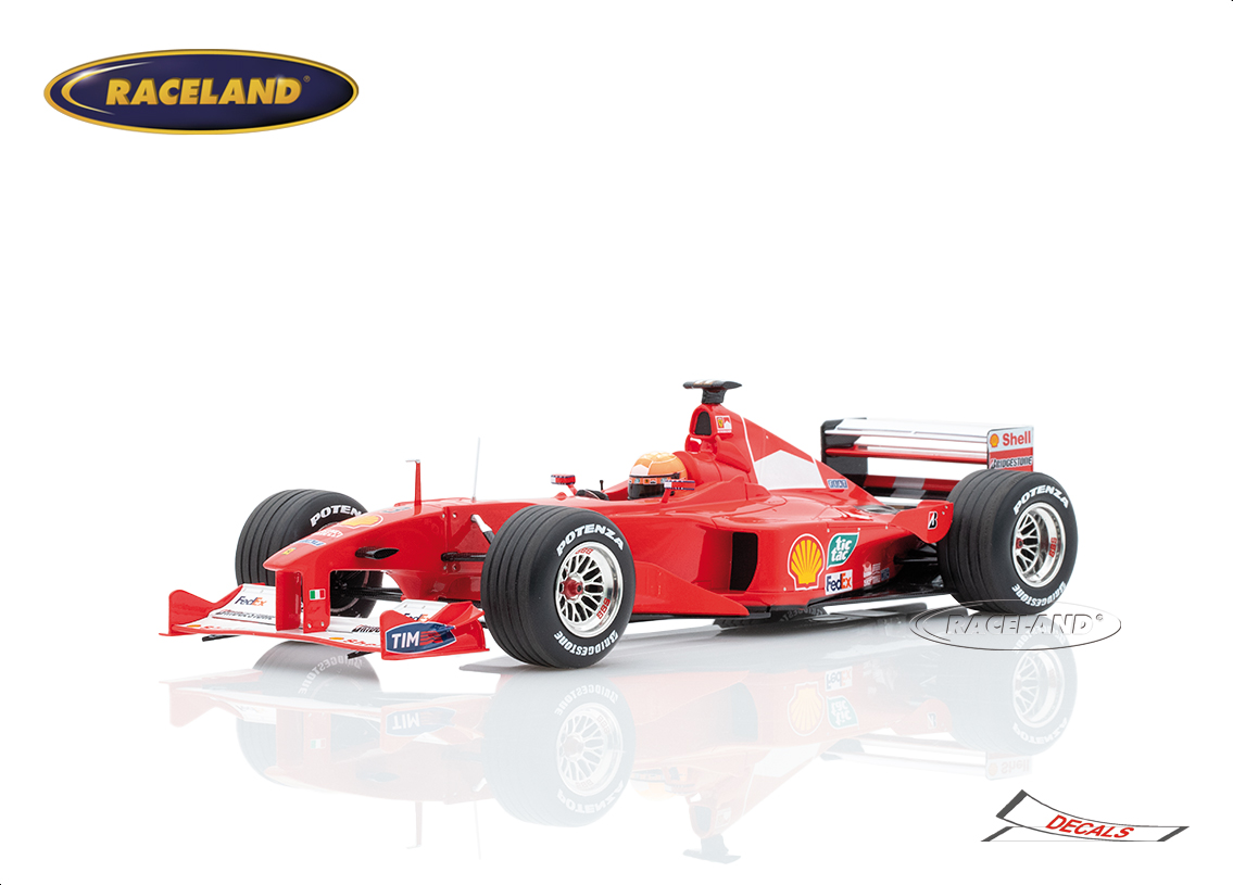 Ferrari F1-2000 V10 F1 Scuderia Ferrari Sieger GP Japan Suzuka Weltmeister 2000